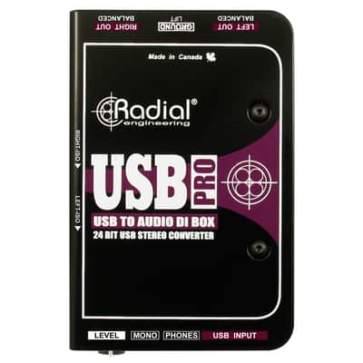 Radial USB-Pro Stereo USB Laptop DI image 6