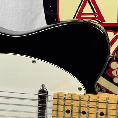 Fender USA Telecaster Standard Guitar with Case 1999 - Black / Maple neck image 3