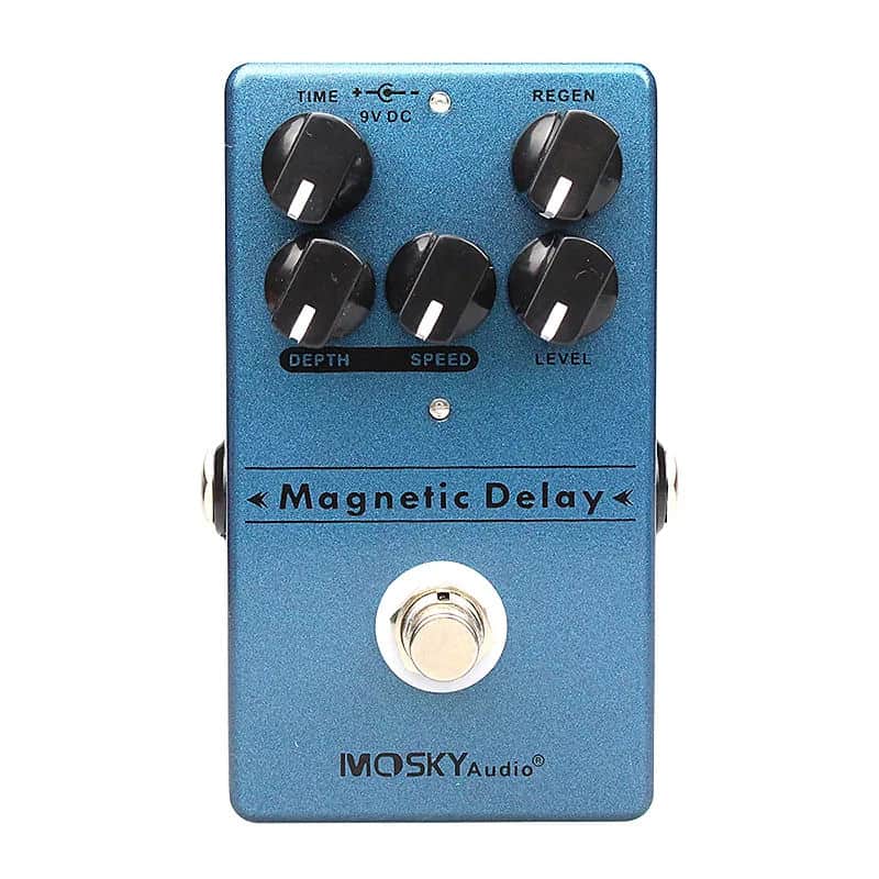 Mosky Magnetic Echo Delay Pedal Mag Echo Effect Guitar Delay Effect Pedal image 1