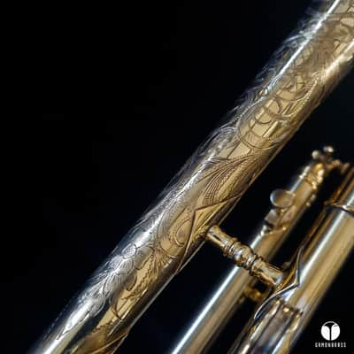 WOW Martin Handcraft goldplated with case and two mouthpieces GAMONBRASS image 16
