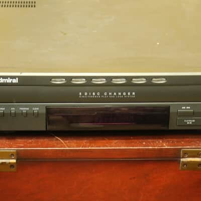 Admiral 5 Disc Changer CD Player Model GRD67219A - Tested image 1