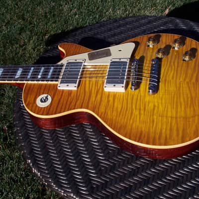 2015 Gibson Collectors Choice #33 60 Les Paul Jeff Hanna Burst True Historic Big Time  Wavy Top image 5