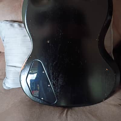 2013 GIBSON SG '50S TRIBUTE PROTOTYPE P90 SOAPBARS ONLY MADE 1YR OUT OF PRODUCTION Kickin SG Walnut brownburst image 5
