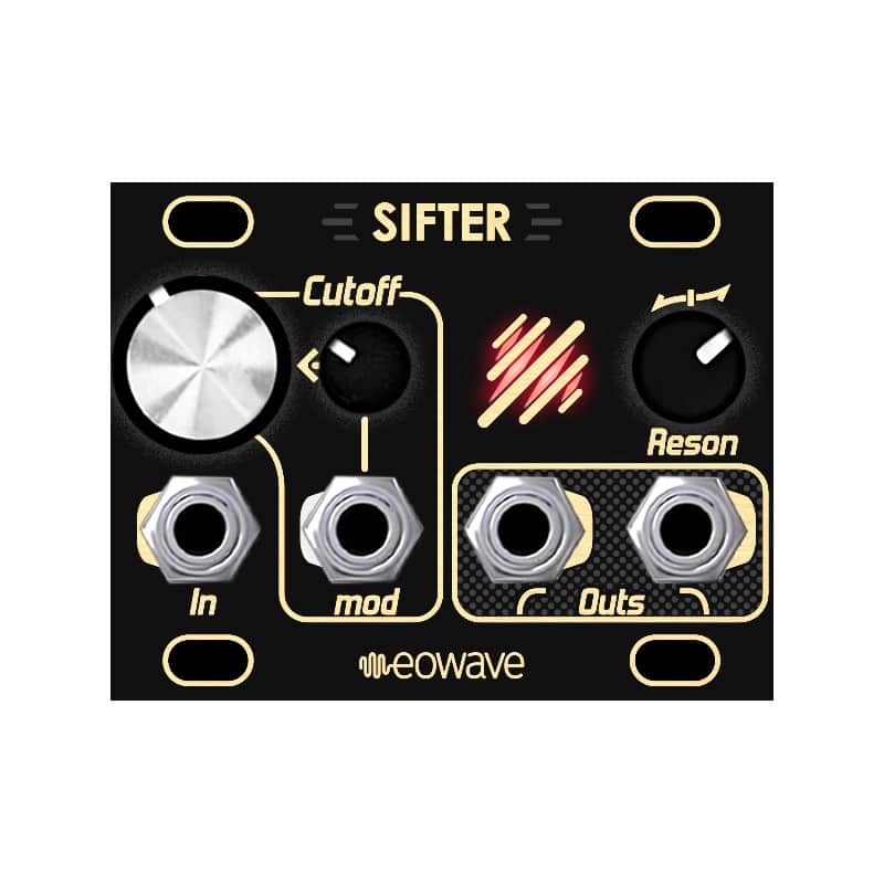 Eowave Sifter Eurorack Filter 1U Module image 1