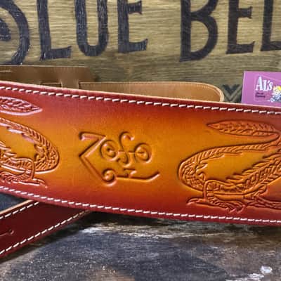 Blue Bell Straps ARTISAN ZOZO 73 Two Tone Aniline Colors Custom Shop for Al’s Music Factory image 3