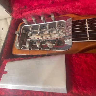 Vintage 50’s Rickenbacker SW-8 Lap Steel Guitar w/ Original Case image 10