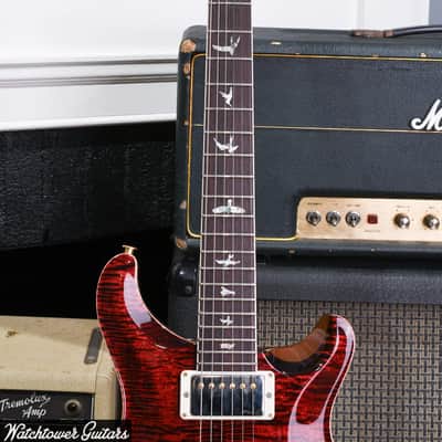 2024 Paul Reed Smith PRS 594 10 Top Fire Red Employee Guitar image 3