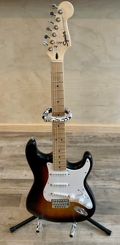 Squier Affinity Series Stratocaster with Maple Fretboard - Brown Sunburst image 1