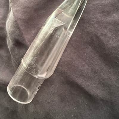 Dukoff alto sax mouthpiece D6 .075 Vibracom 1980’s - Clear resin image 5