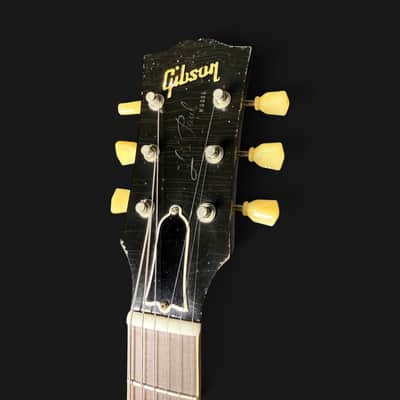 Gibson Custom Shop M2M 1957 Les Paul Goldtop Darkback Reissue • Murphy Lab Heavy Aged • Bigsby • Lower Logo • Aged Case 2024 - Double Gold image 19