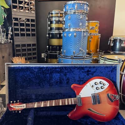 Rickenbacker 360 Semi-Hollowbody Electric Guitar 1965 - Fire Glo image 9