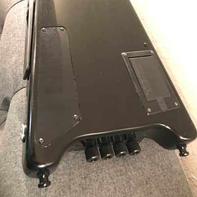 Hohner Headless Bass B2ADB B2A w/ Drop-Bridge 80s Black image 6