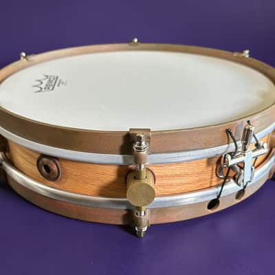 A&F Drum Co 3x12 Single-Ply Steam Bent Rude Boy Snare - Oak (2025) image 2