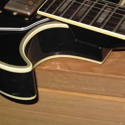 Vintage 1970s Lawsuit Black Beauty Single Cut - Made in Japan - Original Maxon Pickups Mann (Ibanez) image 14