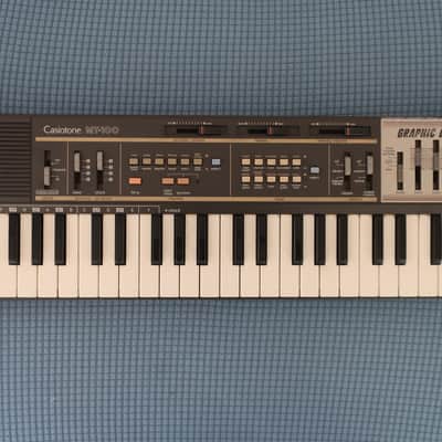 Vintage 1980s Casio Casiotone MT-100 Electric Keyboard Synthesizer Organ & Many Sounds image 6