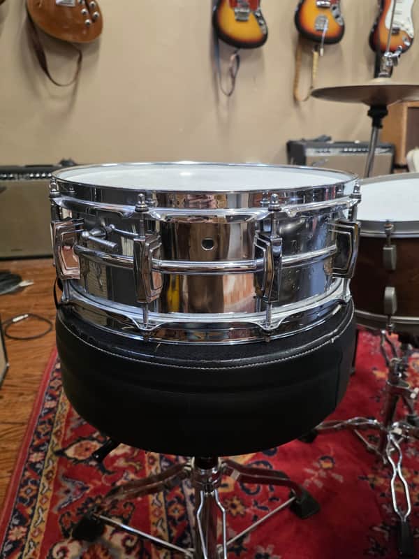 Ludwig LM 400 Supraphonic 14x5 Snare Drum 1960s image 1