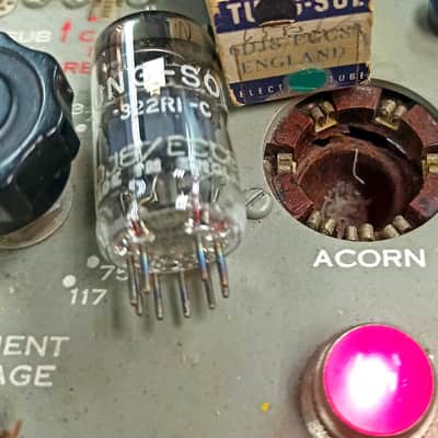 60s TUNG-SOL / BRIMAR 6DJ8 ECC88 electron tube image 4