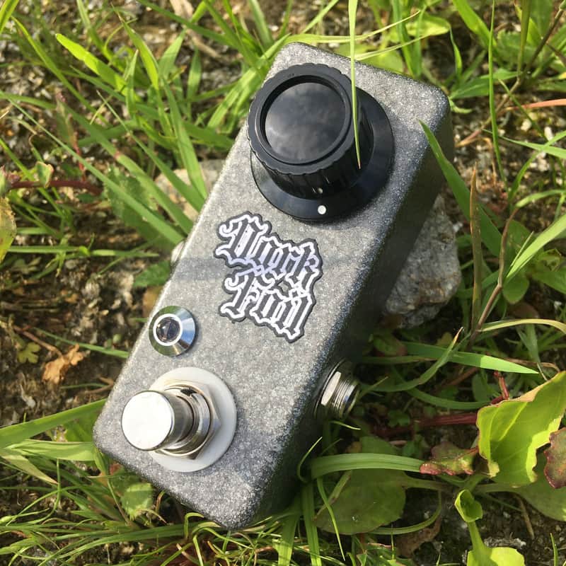 Futile Art FX Custom Shop 🌚 Mini Dark Foil Fuzz Marble Hammertone (‎MATAMP GT-120 Demo added) image 1