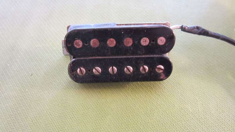 Humbucker Pickup Made in Japan Maxon or Similar - Black image 1