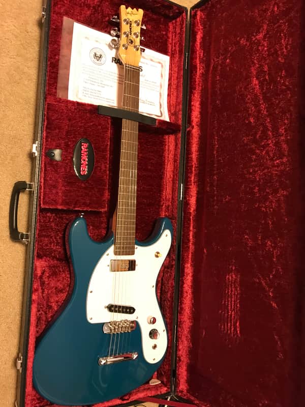 Johnny Ramone Mosrite signature guitar Mark 2 Fillmore Japan Blue image 1