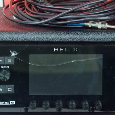 Used Line 6 Helix Rack & Control with Guitar Modeler and Foot Controller, Furman Power Conditioner, Rack Case image 2