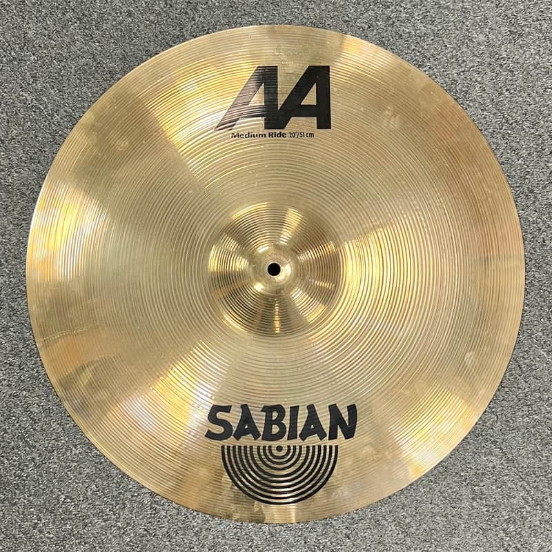 Sabian AA 20-inch Medium Ride Cymbal, Old Logo, 2521gm image 1