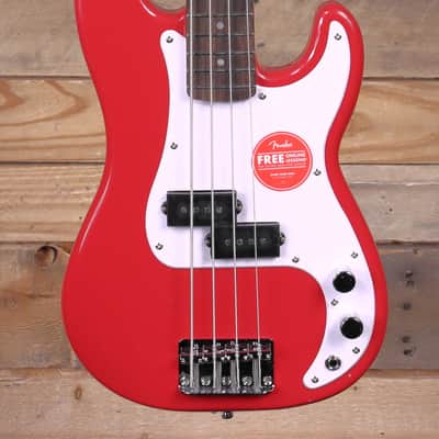 Squier Mini Precision 4-String Bass Dakota  Red image 1