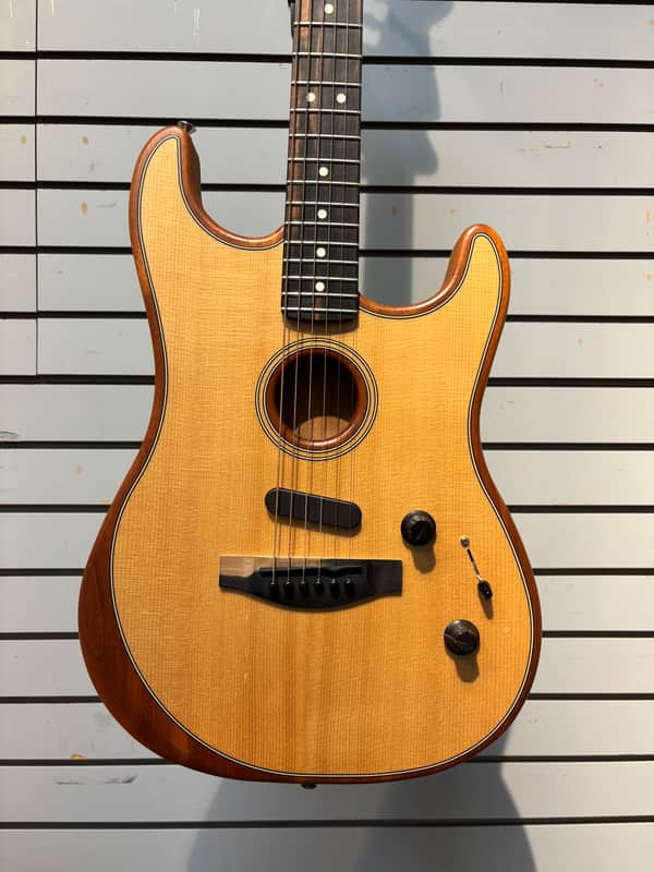 Fender American Acoustasonic Stratocaster Acoustic/Electric Guitar image 1
