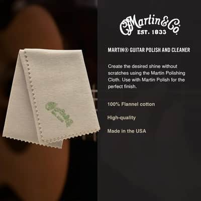 CF Martin & Co. 18A0091 - Paño de limpieza para guitarra, color marrón Martin 18A0091 2024 - marrón image 4