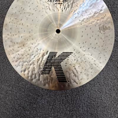 Zildjian 14" K Custom Dark Hi-Hat Cymbals (Pair) 1995 - Present - Traditional image 2