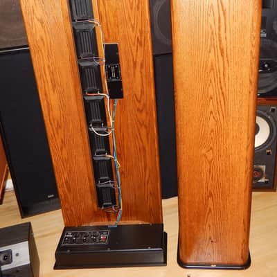 Infinity RS1b vintage speakers RIBBON CABINETS ONLY!!! image 16