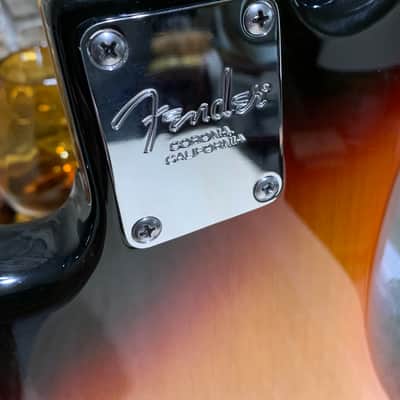 Fender American Standard Precision Bass with Maple Fretboard 2008 - 2016 - 3-Color Sunburst image 9
