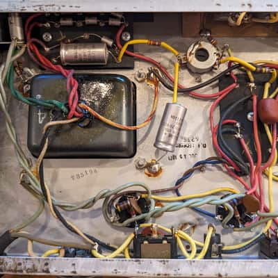 Fender Bassman 2-Channel 50-Watt Guitar Amp Head 1970 - 1971 - Silverface image 4