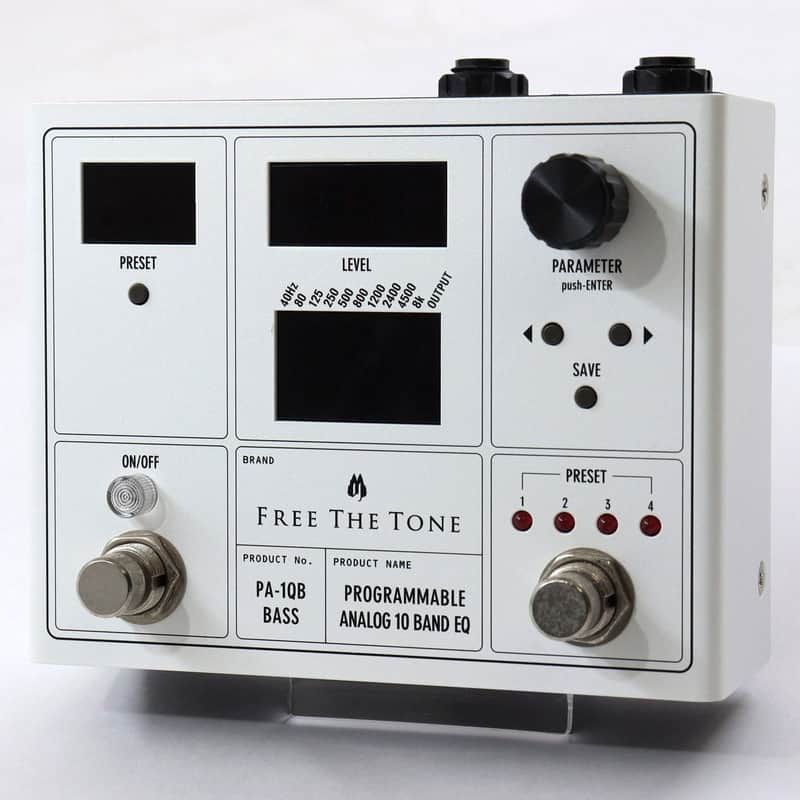 L*O様 Free The Tone PA-1QB BASS Free The Tone PA-1QB Programmable 10-Band Analog Bass EQ | Reverb
