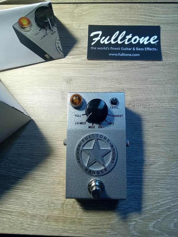 Fulltone Custom Shop Ranger Treble Boost 2010s - Silver image 1