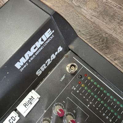 Mackie SR24.4 24x4x2 4-Bus Mixing Console 1990s - Dark Gray image 3
