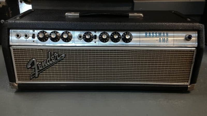 Fender Vintage Bassman Amp, Silverface image 1