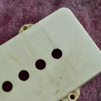 Vintage 1959 Fender PRE-CBS Jazzmaster Pickup Covers 1958 1960 Cover Set image 4
