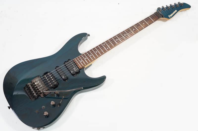 FERNANDES FR-85s Sustainer サスティナーフェルナンデス FERNANDES FR-85S フルモードサスティナー搭載 ブルー/グリーン系