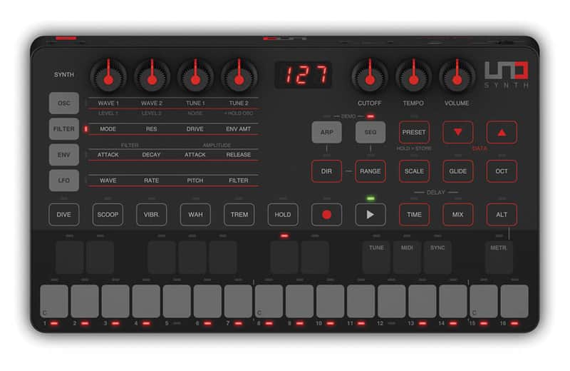 IK Multimedia UNO Synth True Analog Synthesizer image 1