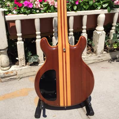 Memphis 1984 Bass set neck Walnut MIJ Japan Matsumoku with Orig. Case + FREE SHIPPING image 5