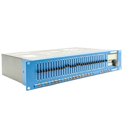 Samson D2500 Stereo Digital Graphic Equalizer 31-Band EQ Processor image 2