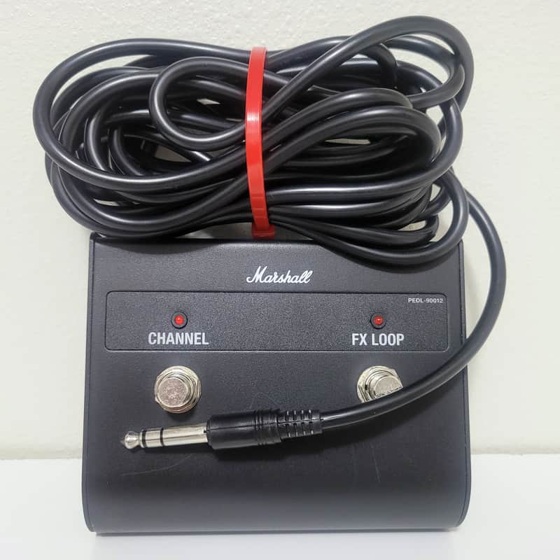 Used Marshall PEDL-90012 2-Button Latching Footswitch for DSL Series Amps image 1