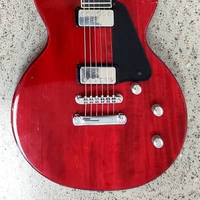 Hofner Contemporary Series Colorama Custom Double Cut DC Style Guitar 2006 - 2010 - Transparent Red image 1