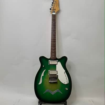 Micro-Frets Plainsman 1960's Green Burst image 4