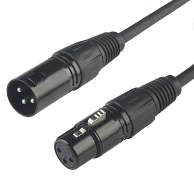 Dmx Terminator 3 Pin XLR Cables Male Female XLR Patch Cable, XLR Cable 10ft 3m Microphone Wire Extension Connectors, Light Dmx Cable with 3 Pin Connector for Stage Lights Dmx Signal Connection image 7
