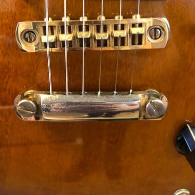 Aria Pro II TA-61 Sunburst Hollow Body Electric Guitar image 7