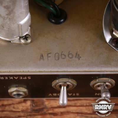 Fender Tremolux 6G9-B 30-Watt 2x10" Piggyback Guitar Amp 1960 - 1963 - Blonde image 9