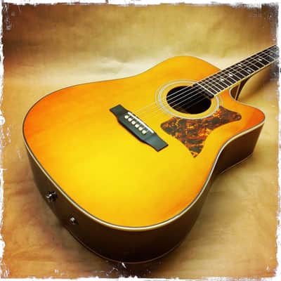 Epiphone Masterbilt DR-500MCE Acoustic/Electric Stereo Guitar image 1