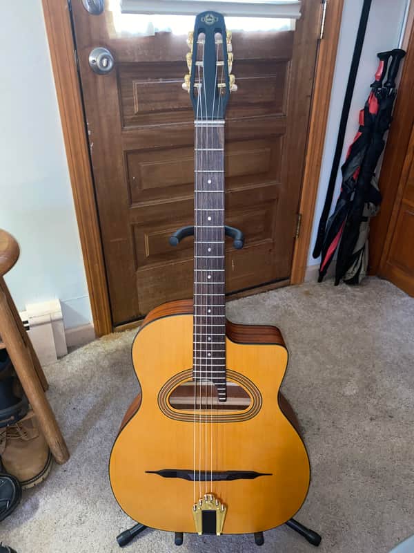 Gitane Cigano Series GJ-15 Gypsy Jazz Guitar Natural image 1